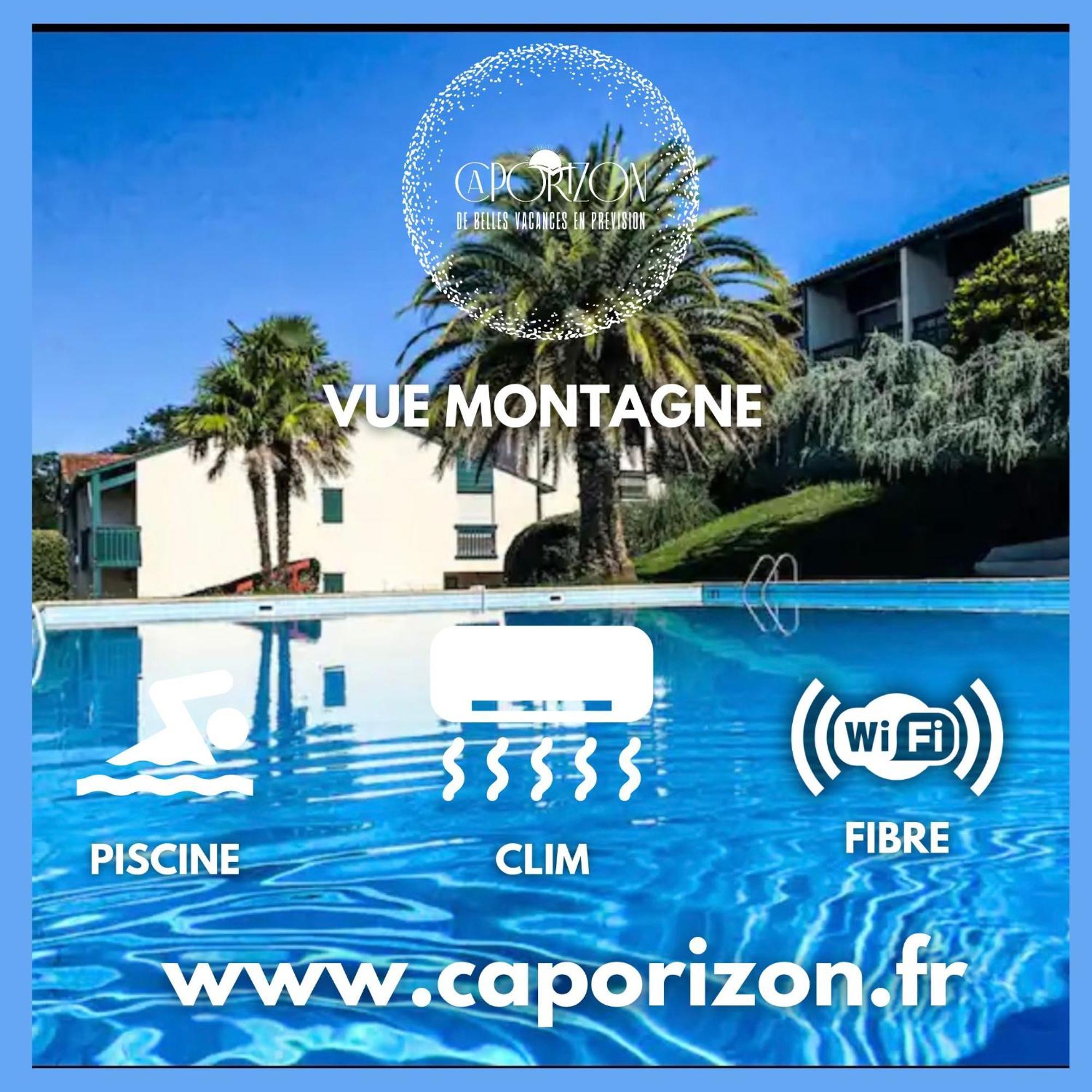 Apartamento Caporizon-Baillenia-T1 Vue Montagne - Piscine St Jean De Luz San Juan de Luz Exterior foto